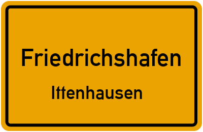 Straßenverzeichnis Friedrichshafen Ittenhausen