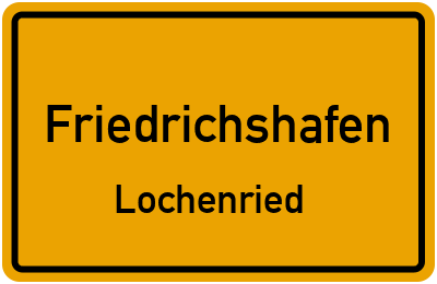 Straßenverzeichnis Friedrichshafen Lochenried
