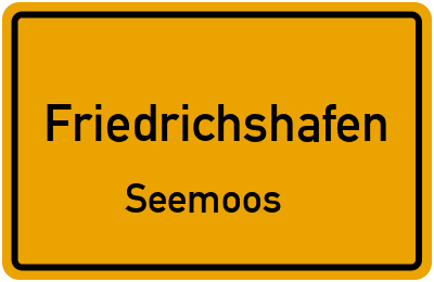Straßenverzeichnis Friedrichshafen Seemoos