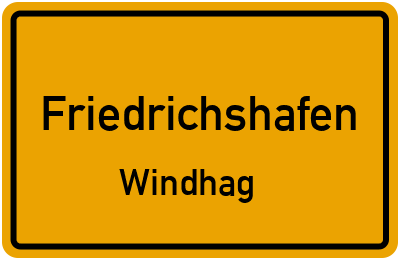 Straßenverzeichnis Friedrichshafen Windhag