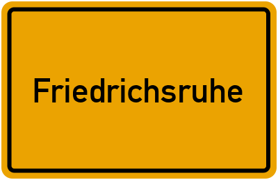 Branchenbuch Friedrichsruhe, Mecklenburg-Vorpommern