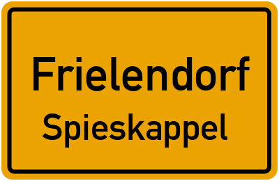Ortsschild Frielendorf Spieskappel