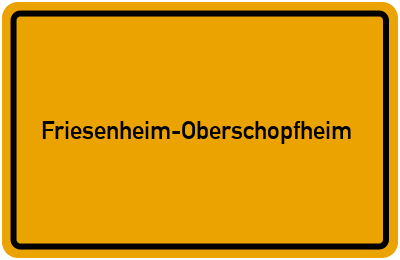 Branchenbuch Friesenheim-Oberschopfheim, Baden-Württemberg