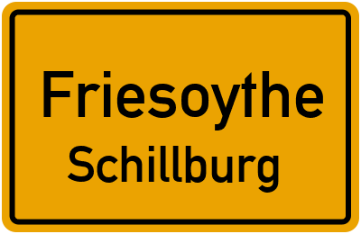 Straßenverzeichnis Friesoythe Schillburg