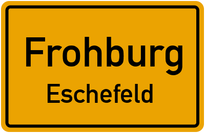 Straßenverzeichnis Frohburg Eschefeld