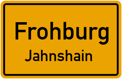 Straßenverzeichnis Frohburg Jahnshain