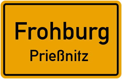 Straßenverzeichnis Frohburg Prießnitz