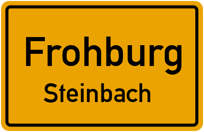 Straßenverzeichnis Frohburg Steinbach