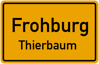 Straßenverzeichnis Frohburg Thierbaum