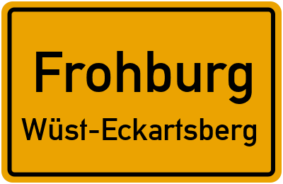 Straßenverzeichnis Frohburg Wüst-Eckartsberg
