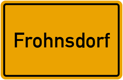 Frohnsdorf in Thüringen erkunden