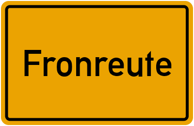 Fronreute in Baden-Württemberg erkunden