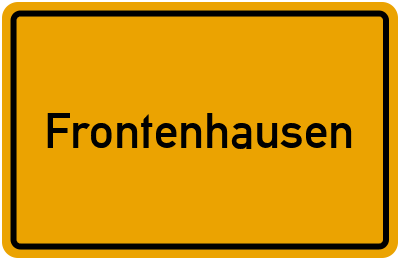 Frontenhausen in Bayern