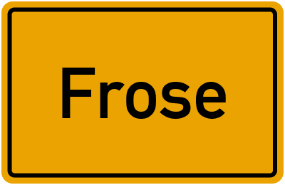 Frose in Sachsen-Anhalt erkunden