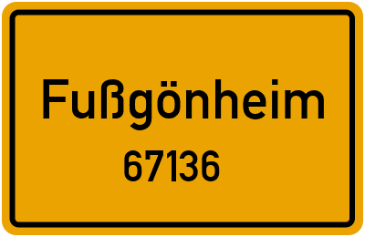 67136 Fußgönheim