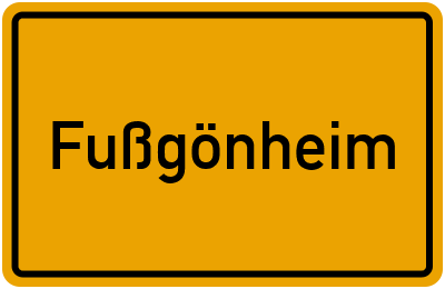 Fußgönheim in Rheinland-Pfalz