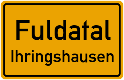 Straßenverzeichnis Fuldatal Ihringshausen