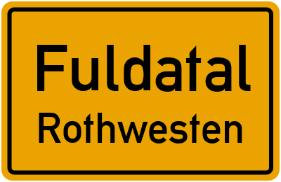 Straßenverzeichnis Fuldatal Rothwesten