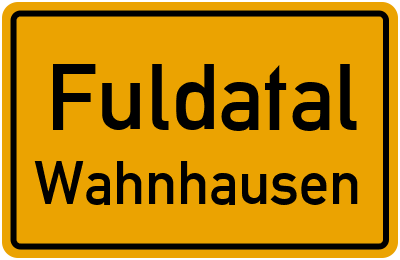 Straßenverzeichnis Fuldatal Wahnhausen