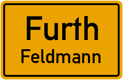 Straßenverzeichnis Furth Feldmann