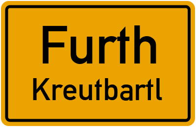 Straßenverzeichnis Furth Kreutbartl