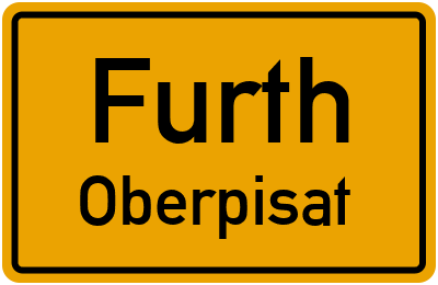 Straßenverzeichnis Furth Oberpisat