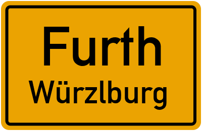 Straßenverzeichnis Furth Würzlburg