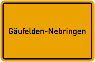 Branchenbuch Gäufelden-Nebringen, Baden-Württemberg