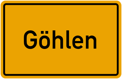 Göhlen in Mecklenburg-Vorpommern