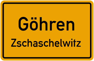 Straßenverzeichnis Göhren Zschaschelwitz