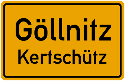 Straßenverzeichnis Göllnitz Kertschütz