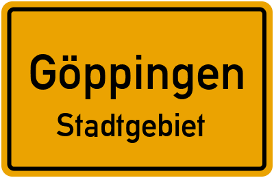 Straßenverzeichnis Göppingen Stadtgebiet
