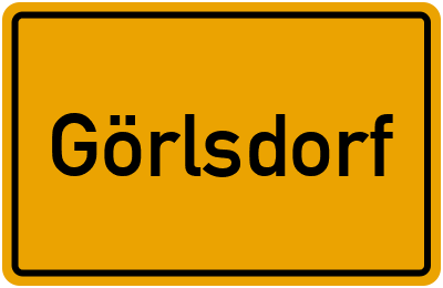 Görlsdorf in Brandenburg