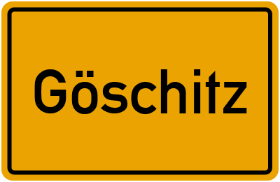 Göschitz in Thüringen
