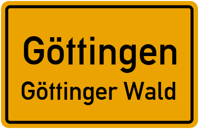 Straßenverzeichnis Göttingen Göttinger Wald