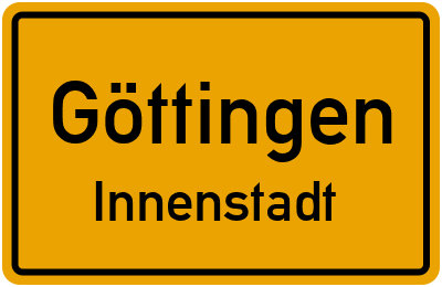 Straßenverzeichnis Göttingen Innenstadt