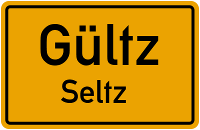 Straßenverzeichnis Gültz Seltz