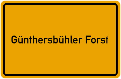 Günthersbühler Forst