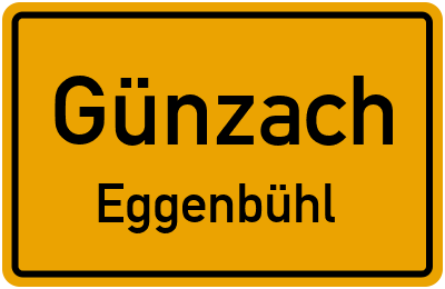 Straßenverzeichnis Günzach Eggenbühl