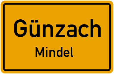 Straßenverzeichnis Günzach Mindel