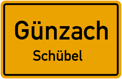 Straßenverzeichnis Günzach Schübel
