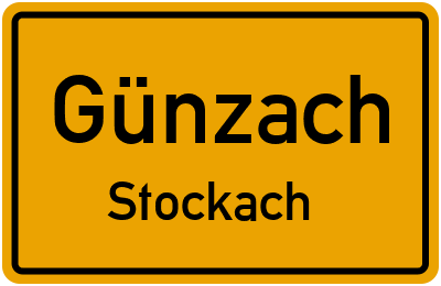 Straßenverzeichnis Günzach Stockach