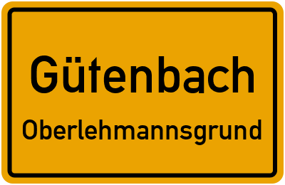 Straßenverzeichnis Gütenbach Oberlehmannsgrund