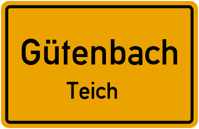 Straßenverzeichnis Gütenbach Teich