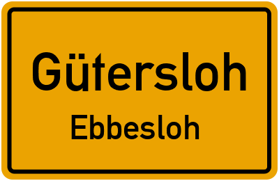 Straßenverzeichnis Gütersloh Ebbesloh