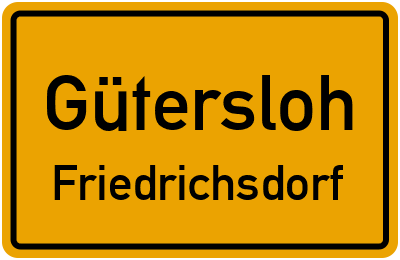 Straßenverzeichnis Gütersloh Friedrichsdorf