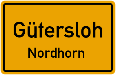 Straßenverzeichnis Gütersloh Nordhorn