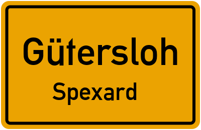 Straßenverzeichnis Gütersloh Spexard