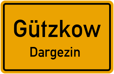 Straßenverzeichnis Gützkow Dargezin