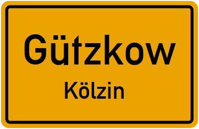 Straßenverzeichnis Gützkow Kölzin